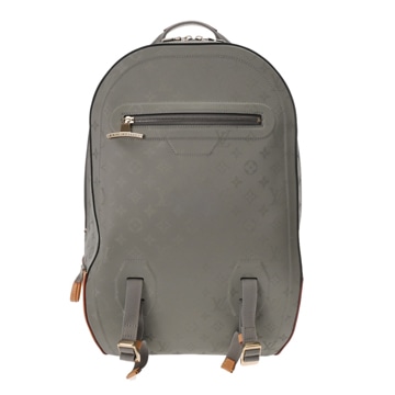 ルイヴィトン モノグラム チタニウム バックパック GM グレー M43881 モノグラムキャンバス メンズ バッグ 【bag】