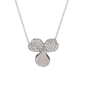 ティファニー ペーパーフラワー ダイヤ Pt950プラチナ レディース ジュエリー 【jewelry】