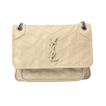 サンローラン ニキベイビー アイボリー 633160 レザー レディース バッグ 【bag】