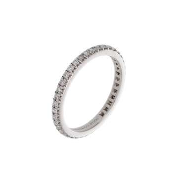 ティファニー ダイヤ フルエタニティリング #48 Pt950プラチナ レディース ジュエリー 【jewelry】
