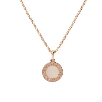 ブルガリ ブルガリブルガリ ホワイトシェル K18ピンクゴールド PG レディース ジュエリー 【jewelry】