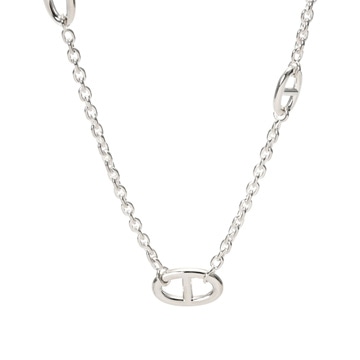 エルメス ファランドール 80cm ロングネックレス シルバー925 レディース ジュエリー 【jewelry】