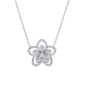 グラフ ワイルドフラワー ダイヤモンド ペンダント RGP775 K18ホワイトゴールド WG レディース ジュエリー 【jewelry】