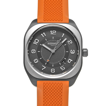 エルメス H08 SP1.741a グレー メンズ 時計 【wristwatch】