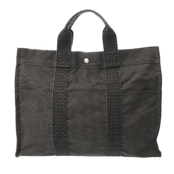 エルメス エールライン MM 旧型 グレー キャンバス ユニセックス バッグ 【bag】