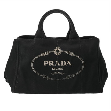 プラダ カナパ トート ブラック B1877B キャンバス レディース バッグ 【bag】
