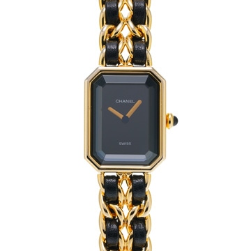 シャネル プルミエール Lサイズ H0001 ブラック レディース 時計 【wristwatch】