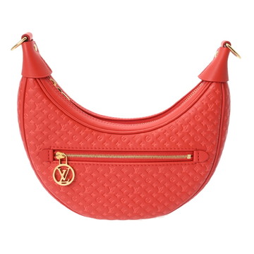 ルイヴィトン ループ ナノグラム レッド M22594 レザー レディース バッグ 【bag】