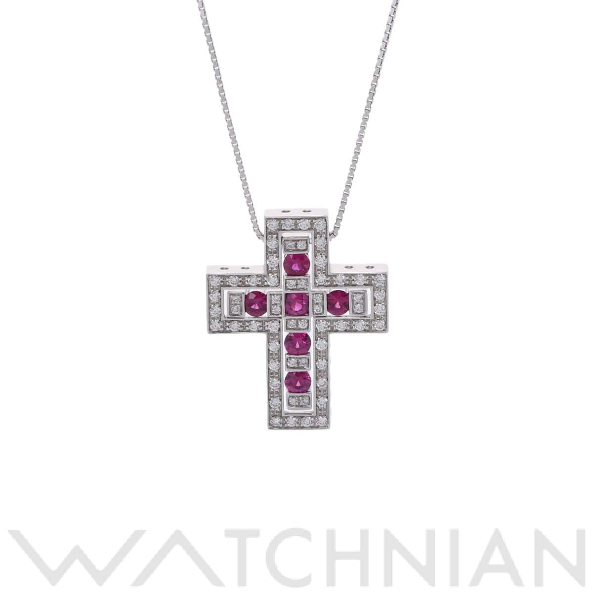 ダミアーニ ベルエポック ネックレス #M シルバー K18ホワイトゴールド WG レディース ジュエリー 【中古】【jewelry】