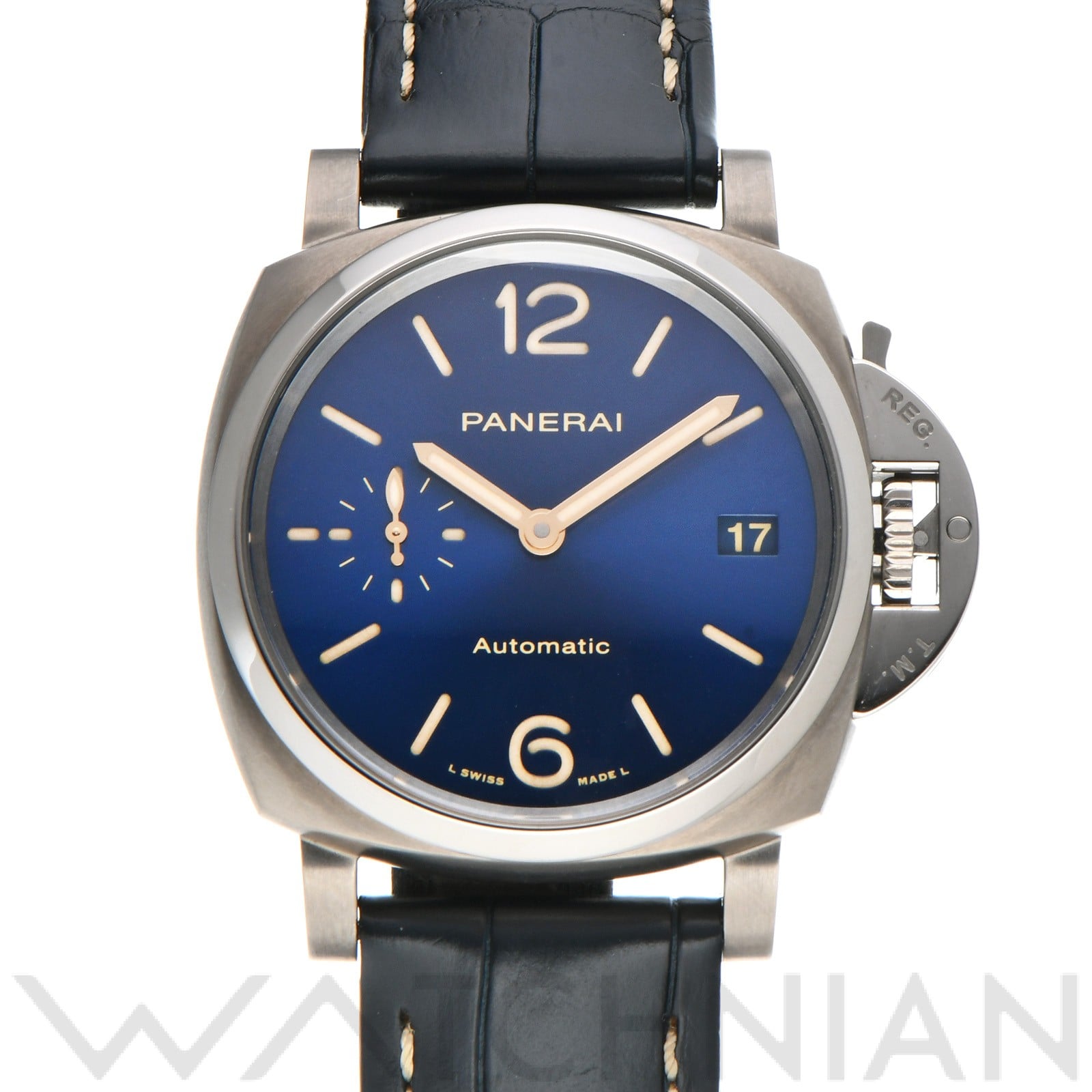 パネライ ルミノール ドゥエ PAM00926 ブルー メンズ 時計 【中古】【wristwatch】