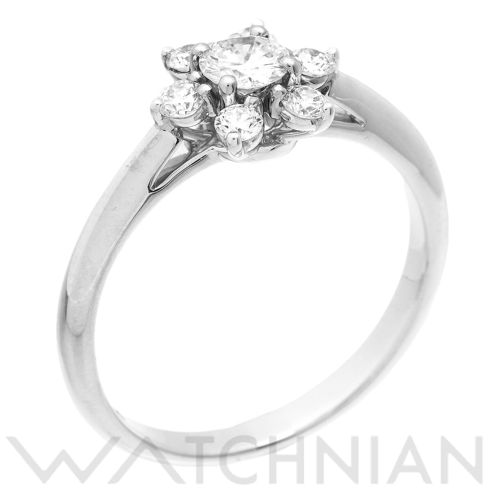 ティファニー バターカップ リング　約11号 Pt950プラチナ/ダイヤモンド レディース ジュエリー 【中古】【jewelry】