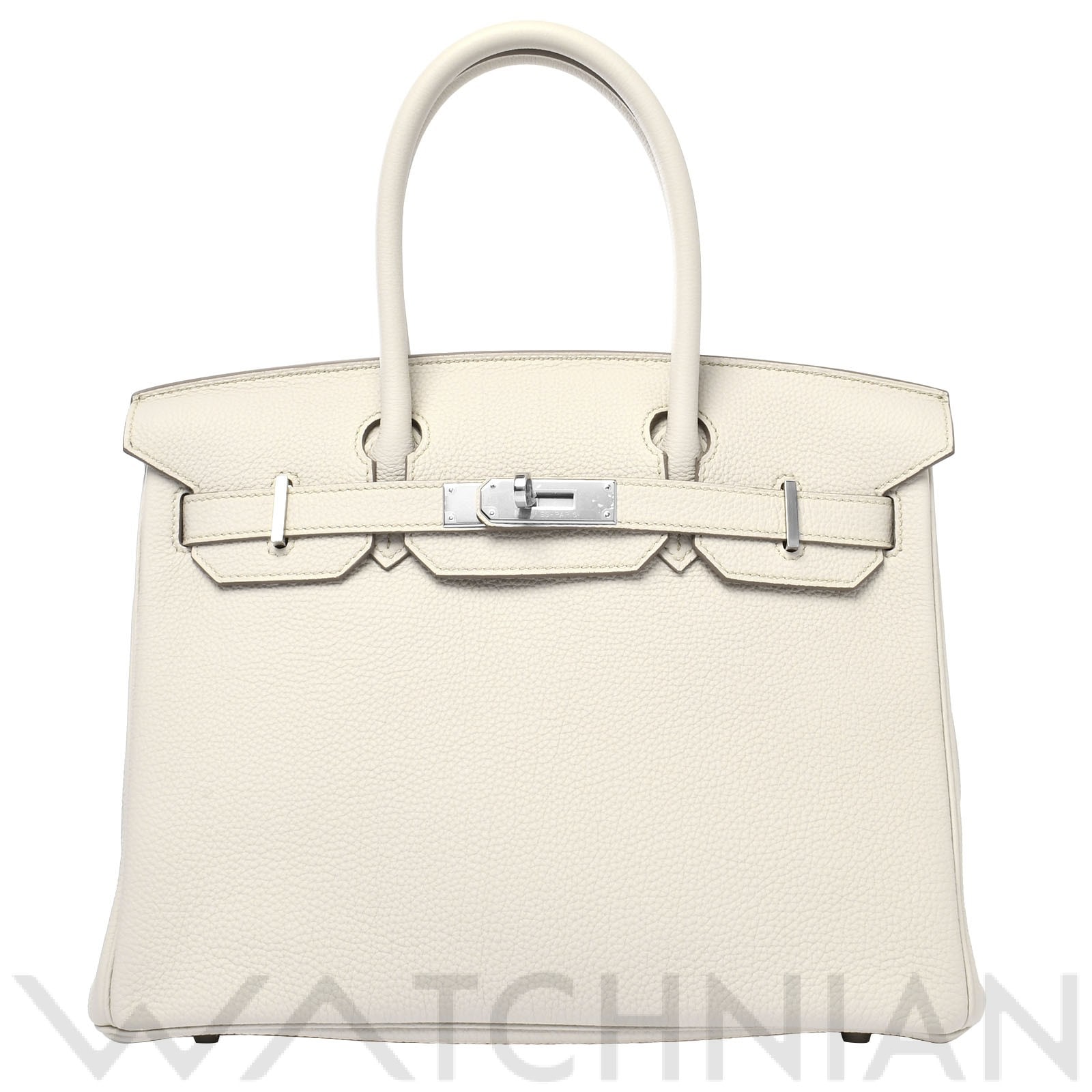 エルメス バーキン 30 ベトン/パラジウム（シルバー）金具 トゴ レディース バッグ 【未使用】【bag】