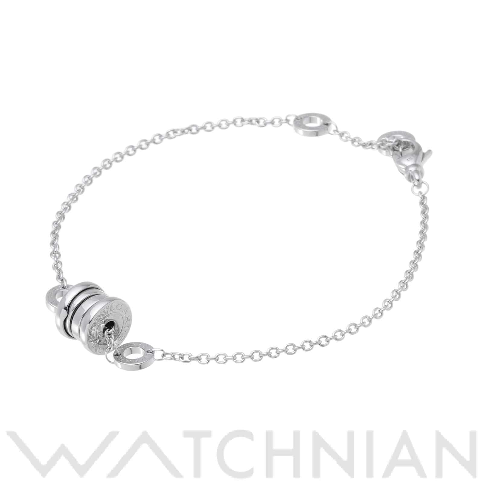 ブルガリ ビーゼロワン 1エレメント ブレスレット K18ホワイトゴールド WG レディース ジュエリー 【中古】【jewelry】