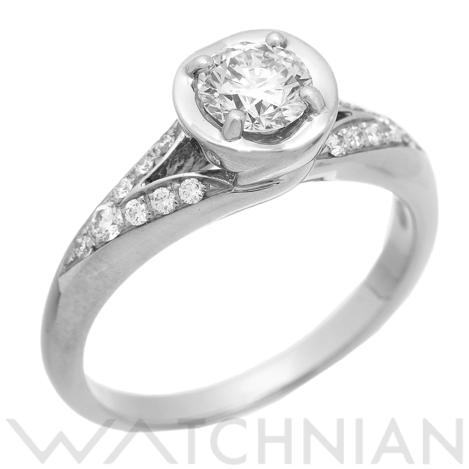 ブルガリ インコントロ ダモーレ リング　約7号 Pt950プラチナ/ダイヤモンド レディース ジュエリー 【中古】【jewelry】