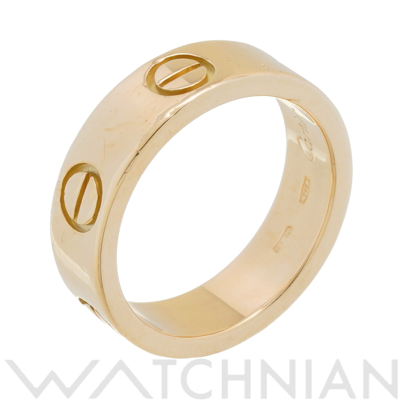 カルティエ ラブ リング　#50(約10号) B4084600 K18イエローゴールド YG レディース ジュエリー 【中古】【jewelry】