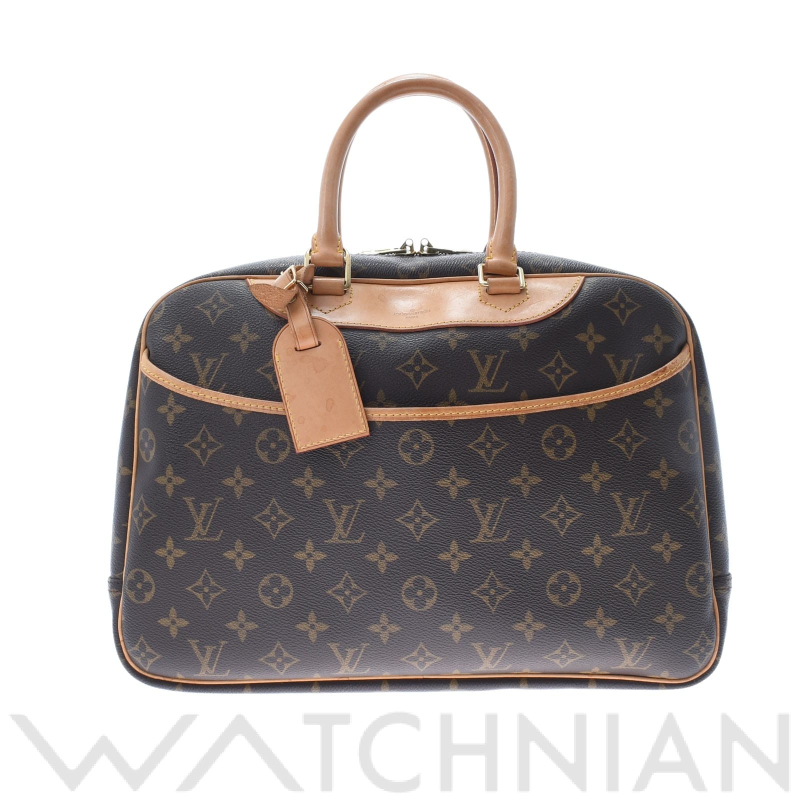 ルイ ヴィトン モノグラム ドーヴィル ブラウン M47270 モノグラムキャンバス レディース バッグ 【中古】【bag】