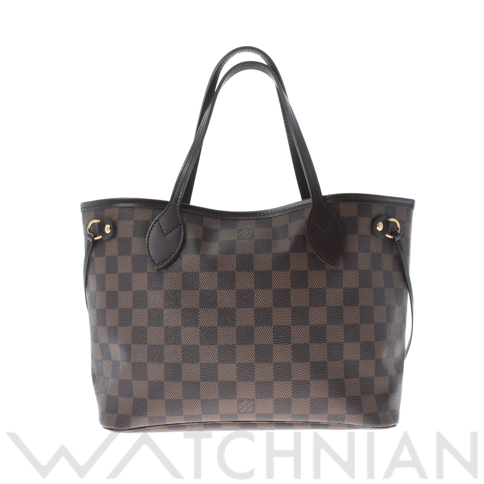 ルイ ヴィトン ダミエ ネヴァーフル PM ブラウン N41359 ダミエキャンバス レディース バッグ 【中古】【bag】