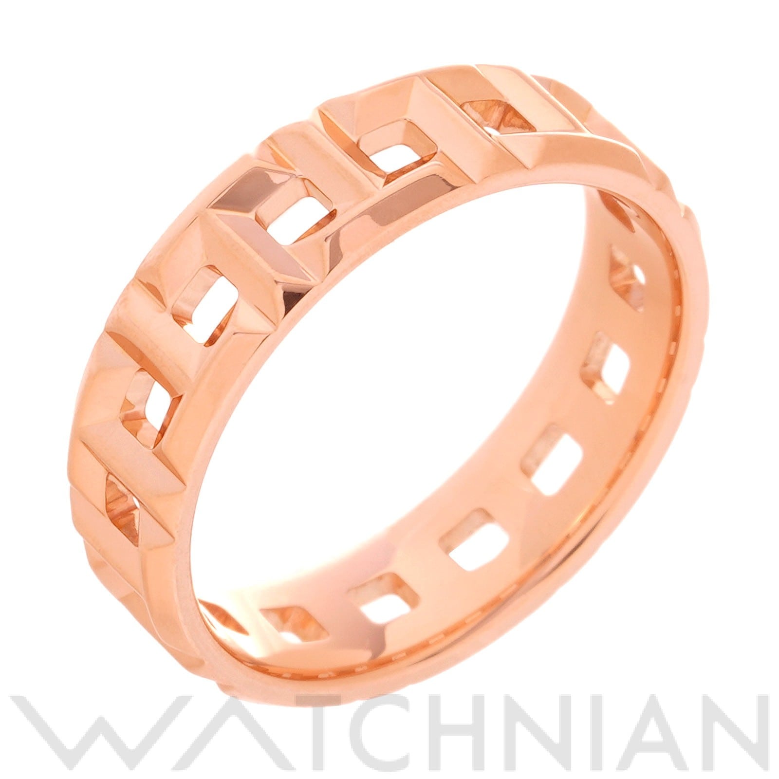 ティファニー Tトゥルー ワイド リング　約13号 K18ピンクゴールド PG レディース ジュエリー 【中古】【jewelry】
