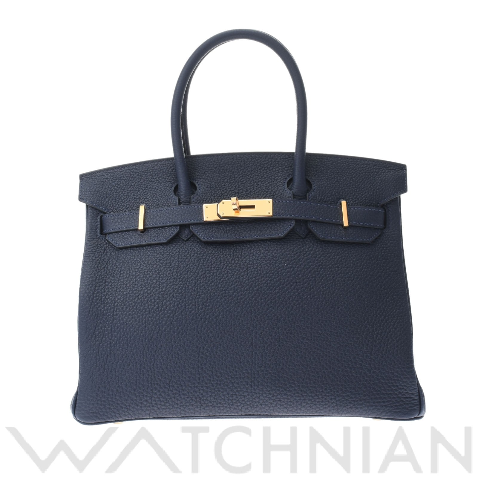 エルメス バーキン 30 ブルーニュイ/ゴールド金具 トゴ レディース バッグ 【新品】【bag】