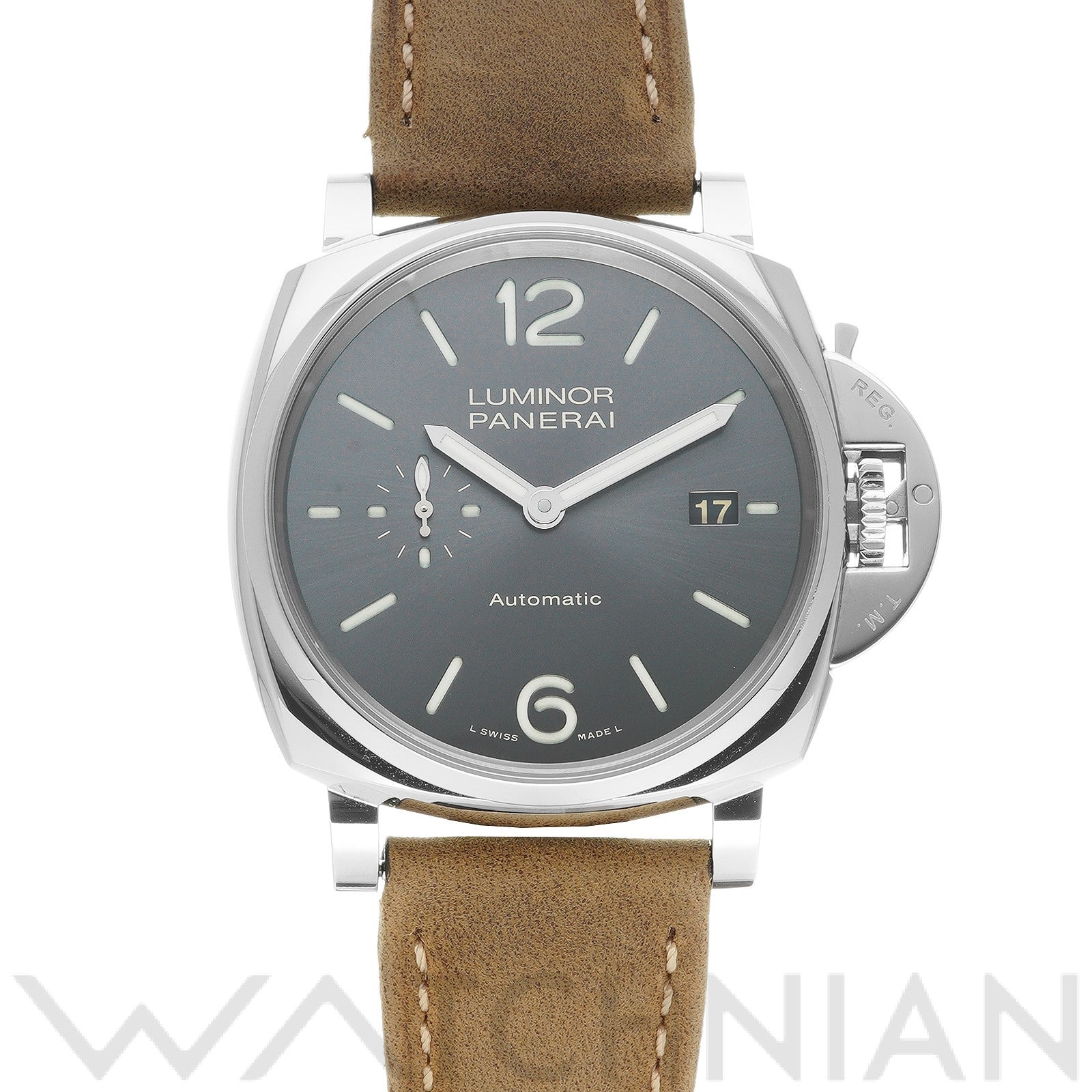 パネライ ルミノール ドゥエ PAM00904 アンスラサイト メンズ 時計 【中古】【wristwatch】