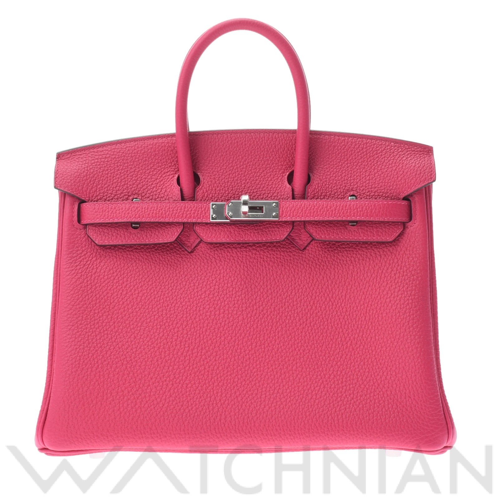 エルメス バーキン 25 ローズメキシコ/パラジウム金具 トゴ レディース バッグ 【新品】【bag】