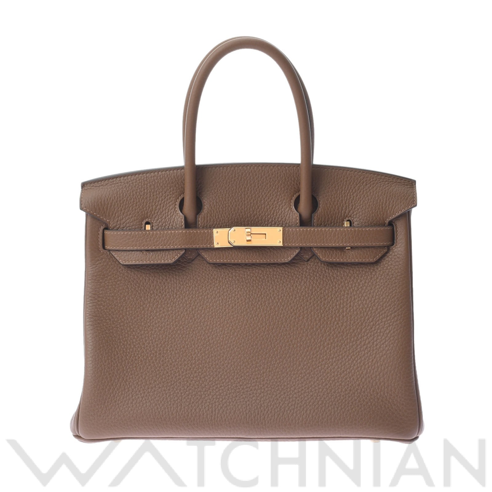 エルメス バーキン 30 アルザン/ゴールド金具 トリヨンクレマンス レディース バッグ 【新品】【bag】