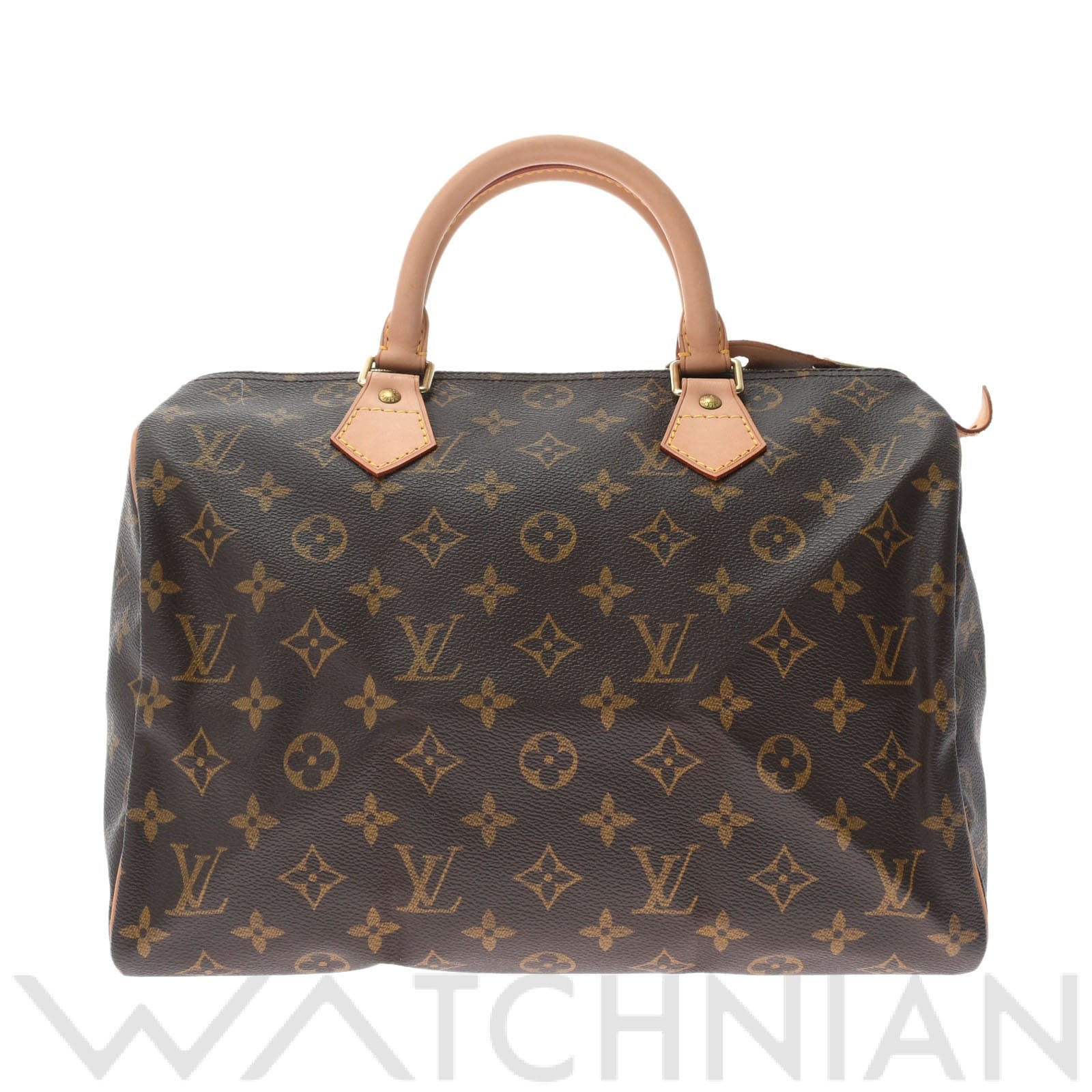 ルイ ヴィトン モノグラム スピーディ 30 ブラウン M41526 モノグラムキャンバス レディース バッグ 【中古】【bag】