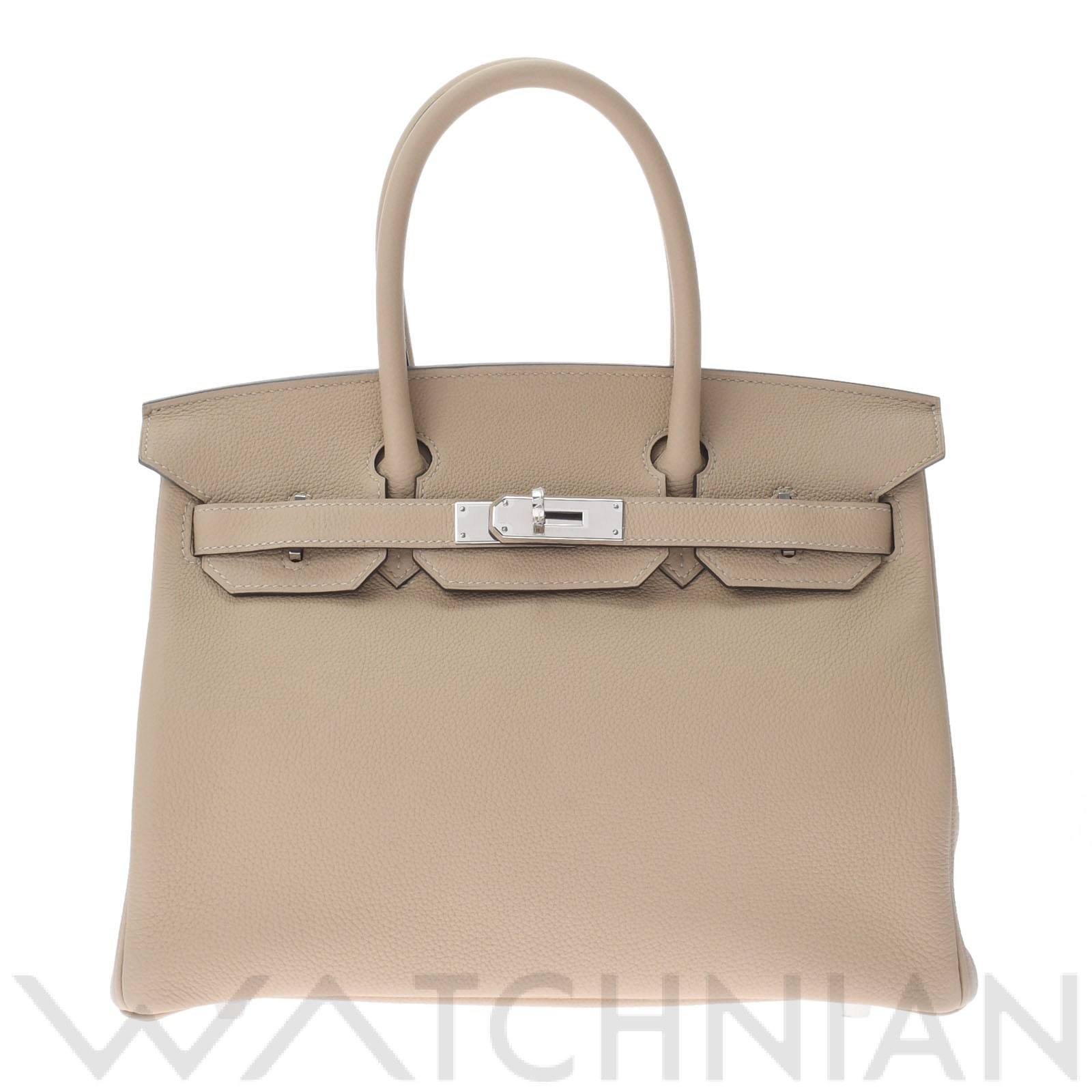 エルメス バーキン 30 トレンチ(ベージュ系)/パラジウム金具 トゴ レディース バッグ 【未使用】【bag】
