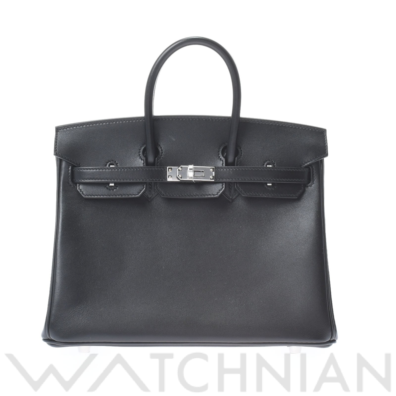 エルメス バーキン 25 黒/パラジウム金具  ヴォージョナサン レディース バッグ 【未使用】【bag】