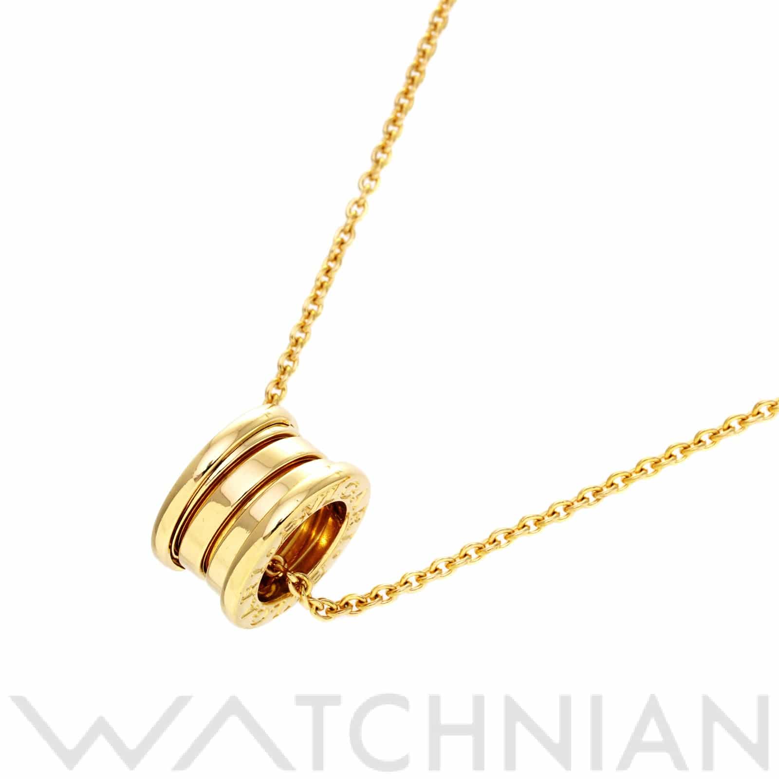 ブルガリ ビーゼロワン ペンダント ネックレス K18イエローゴールド YG レディース ジュエリー 【中古】【jewelry】
