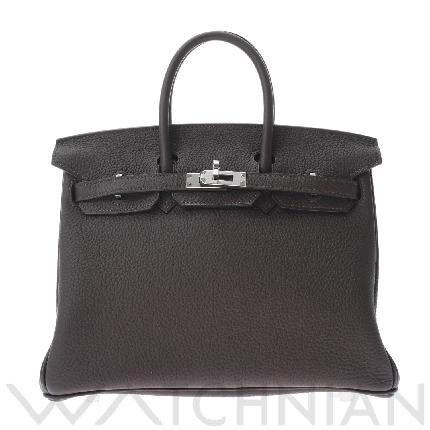 エルメス バーキン 25 エベンヌ/パラジウム金具 トゴ レディース バッグ 【未使用】【bag】