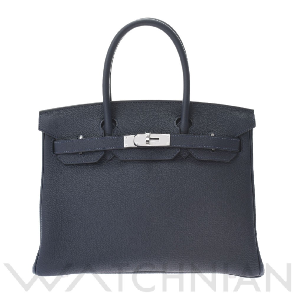 エルメス バーキン 30 ブルーニュイ/パラジウム金具 トゴ レディース バッグ 【新品】【bag】