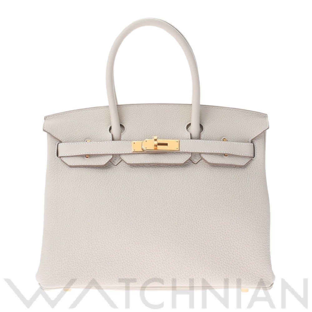 エルメス バーキン 30 クレ/ゴールド金具 トゴ レディース バッグ 【新品】【bag】