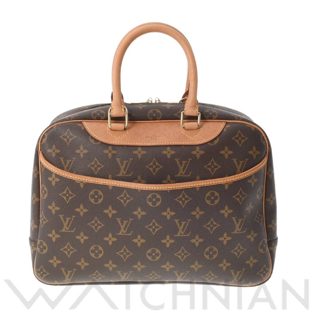 ルイ ヴィトン モノグラム ドーヴィル ブラウン M47270 モノグラムキャンバス レディース バッグ 【中古】【bag】