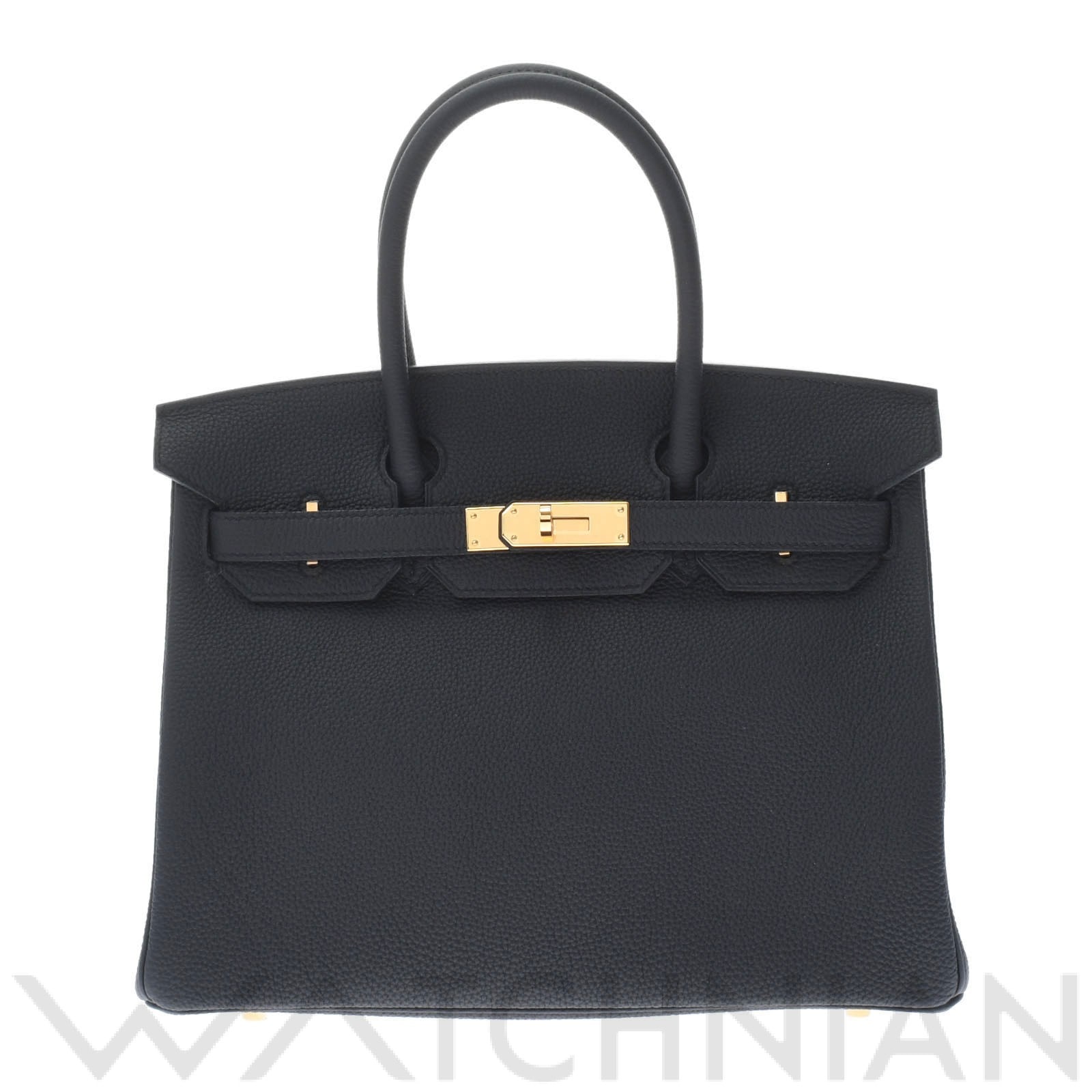 エルメス バーキン 30 黒/ゴールド金具 トゴ レディース バッグ 【未使用】【bag】