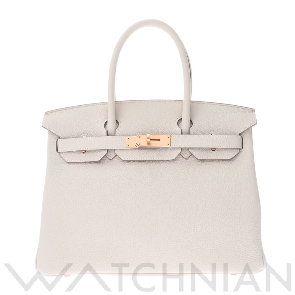 エルメス バーキン 30 クレ/ゴールド金具 トゴ レディース バッグ 【新品】【bag】