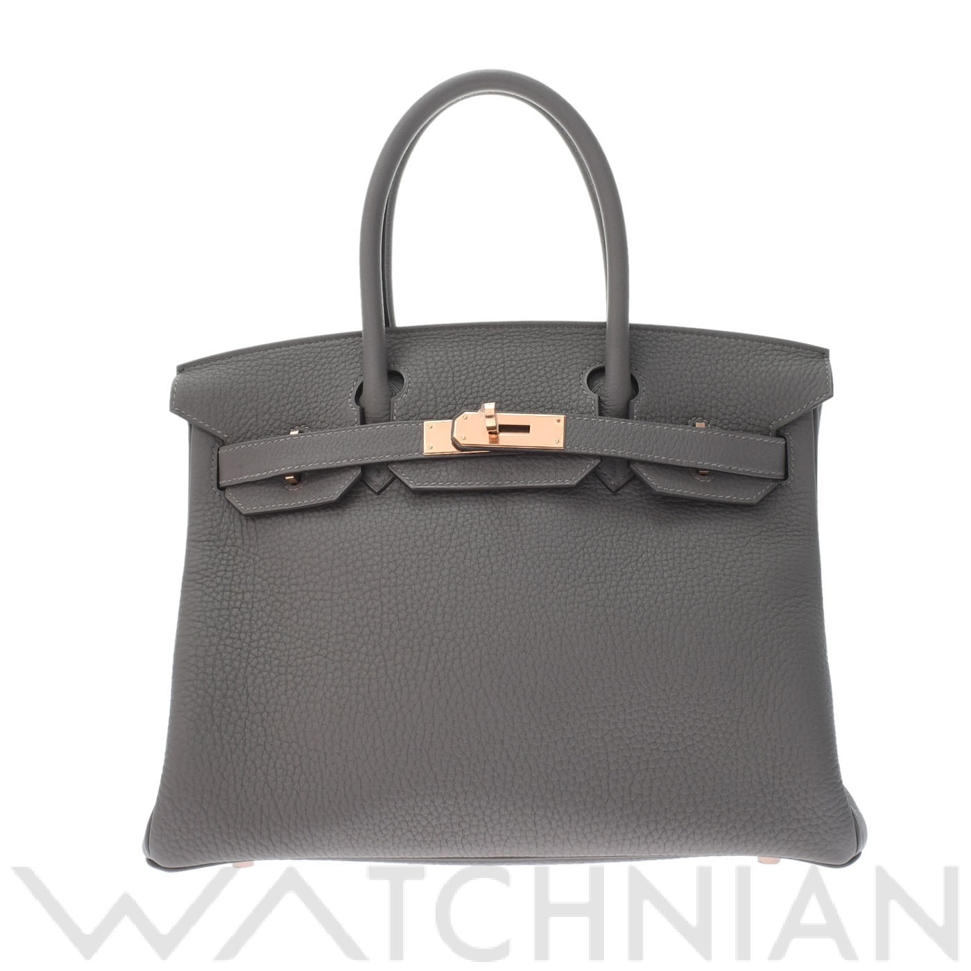 エルメス バーキン 30 グリメイヤー/ローズゴールド金具 トリヨンクレマンス レディース バッグ 【新品】【bag】