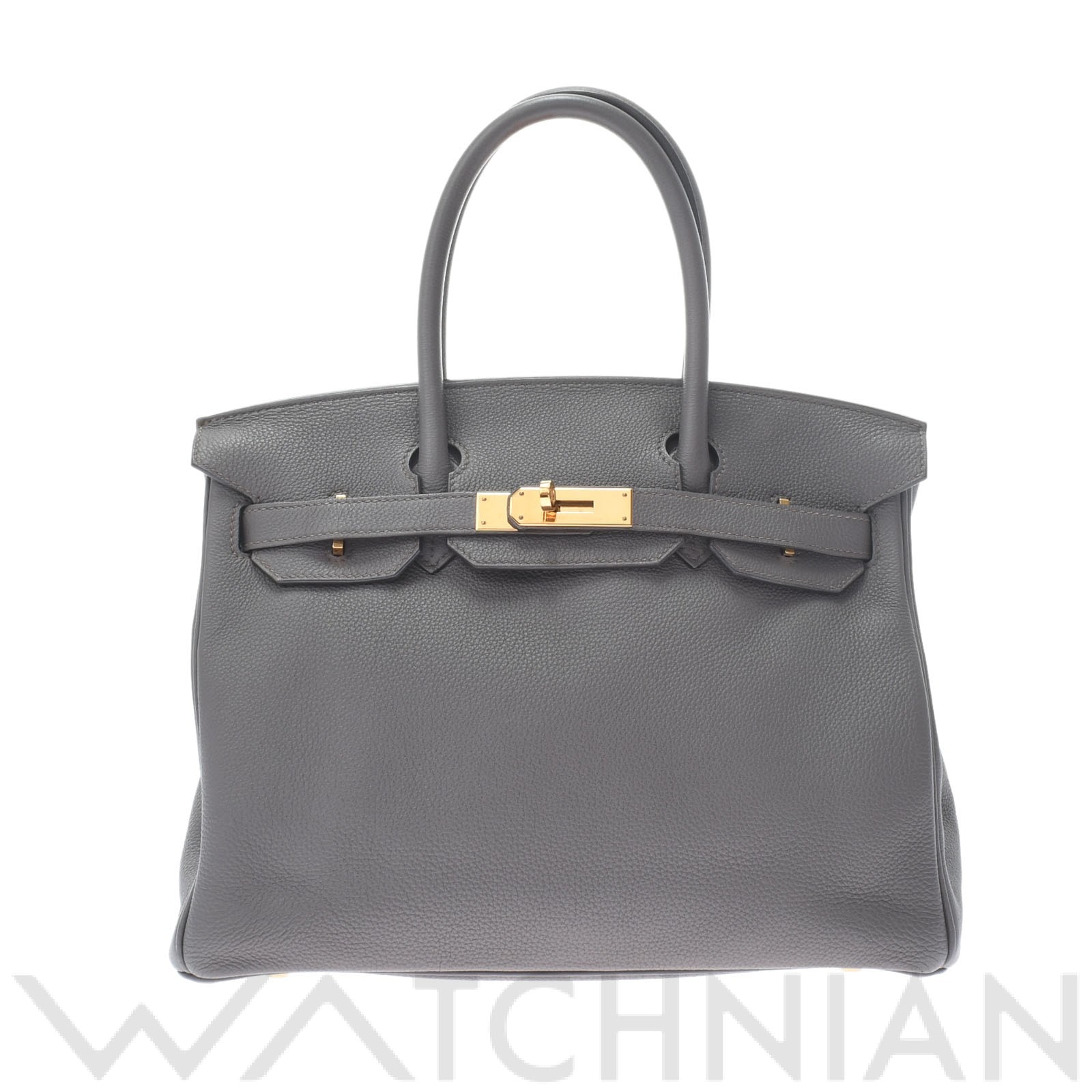 エルメス バーキン 30 エタン/ゴールド金具 トリヨンクレマンス レディース バッグ 【中古】【bag】