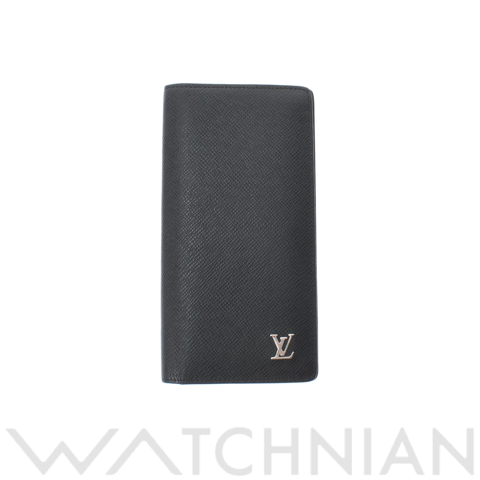 ルイ ヴィトン タイガ ポルトフォイユ ブラザ ノワール M30285 レザー メンズ 財布 【中古】【purse】