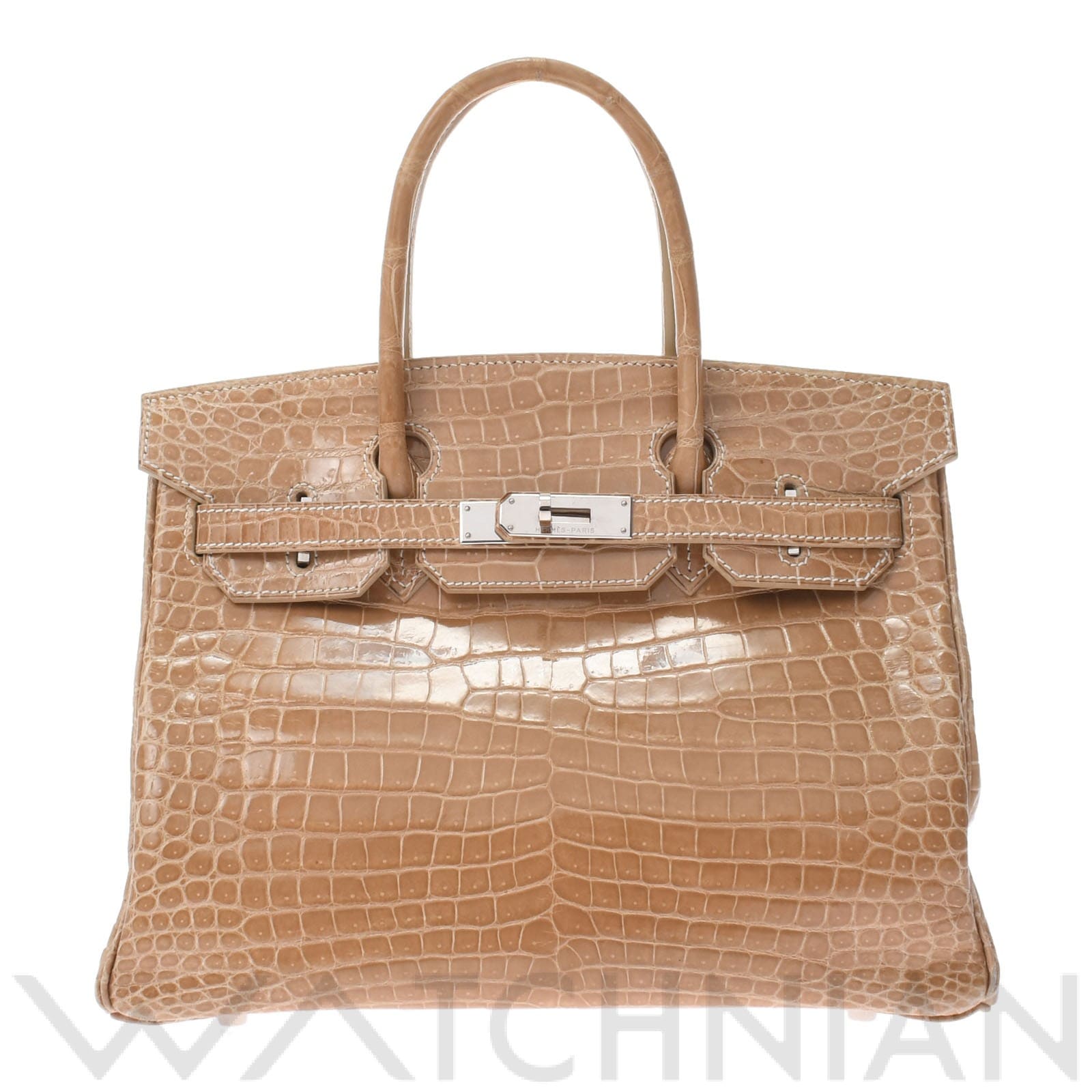 エルメス バーキン 30 ベージュロゼ/パラジウム金具 ポロサスリセ レディース バッグ 【中古】【bag】