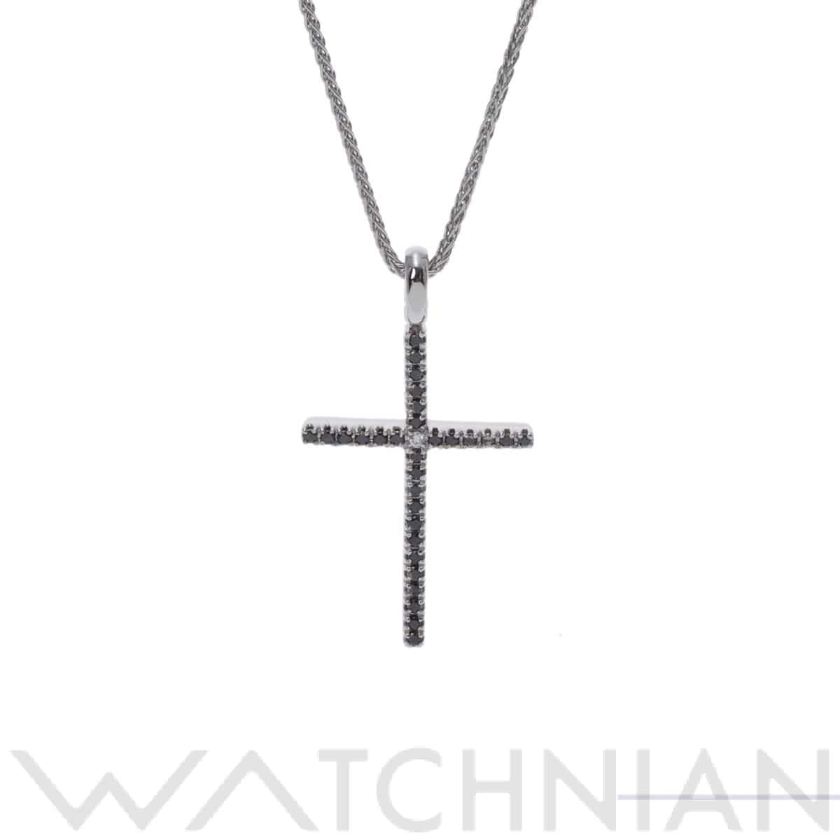 ダミアーニ ミステリークロス ネックレス シルバー 20016362 K18ホワイトゴールド WG レディース ジュエリー 【中古】【jewelry】