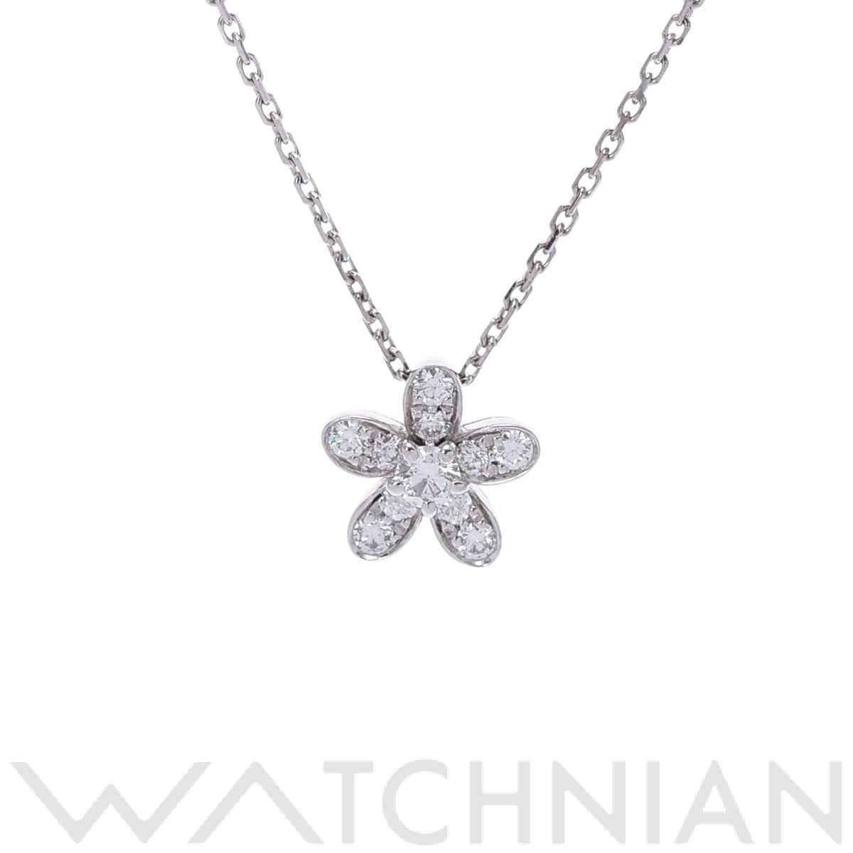 ヴァン クリーフ&アーペル ソクラテスネックレス シルバー K18ホワイトゴールド WG レディース ジュエリー 【中古】【jewelry】