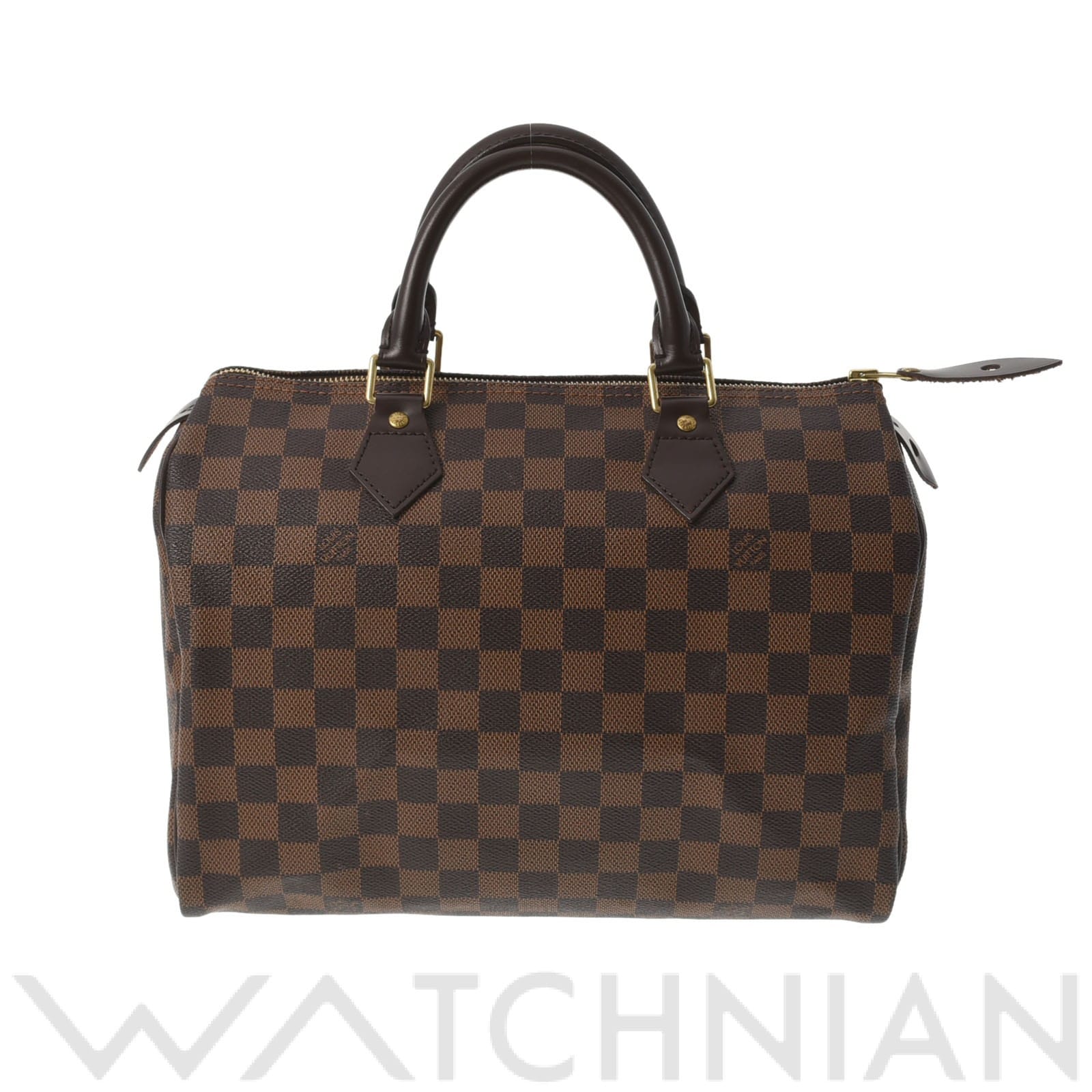 ルイ ヴィトン ダミエ スピーディ 30 ブラウン/エベヌ N41531 ダミエキャンバス レディース バッグ 【中古】【bag】