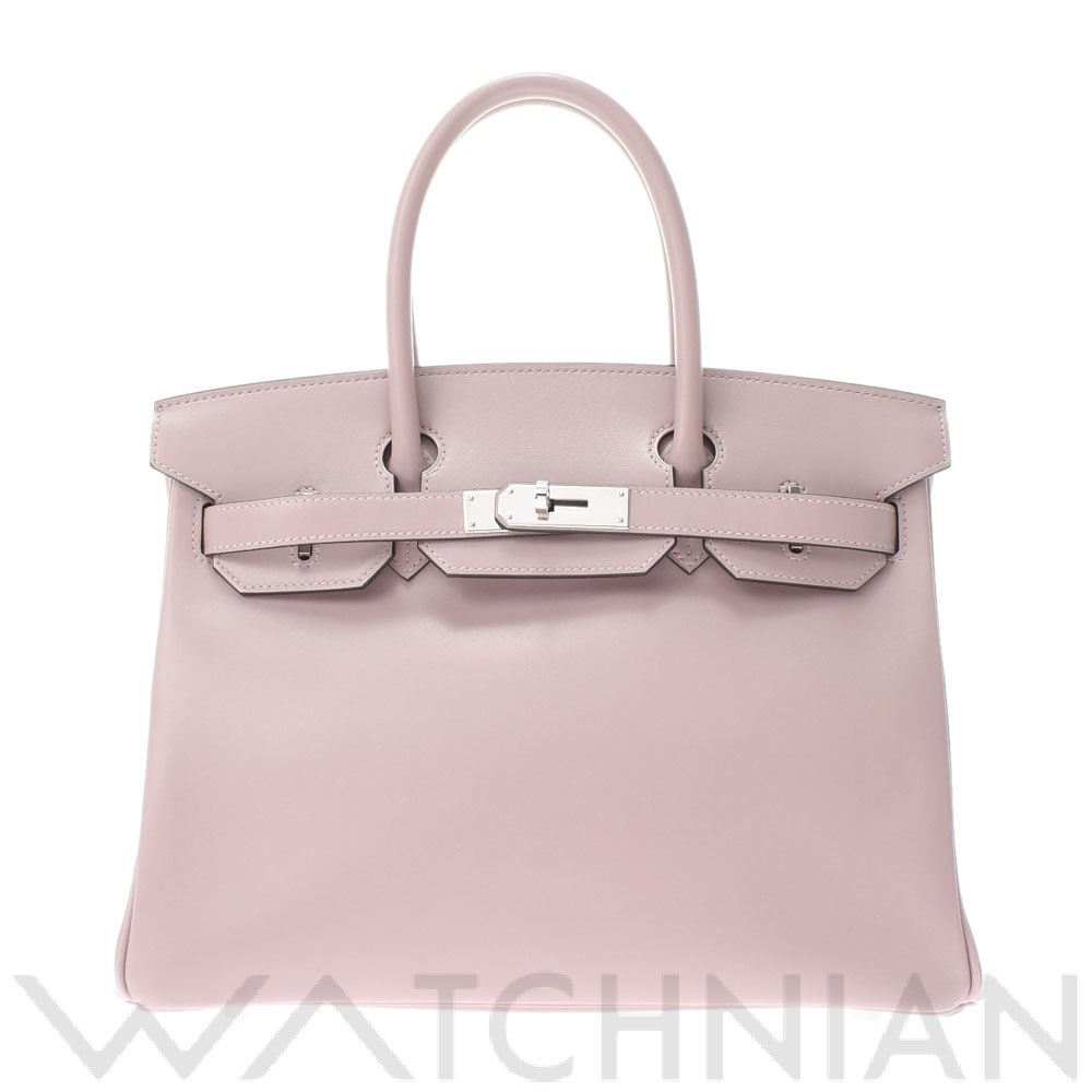 エルメス バーキン 30 グリシーヌ/パラジウム金具 タデラクト レディース バッグ 【中古】【bag】