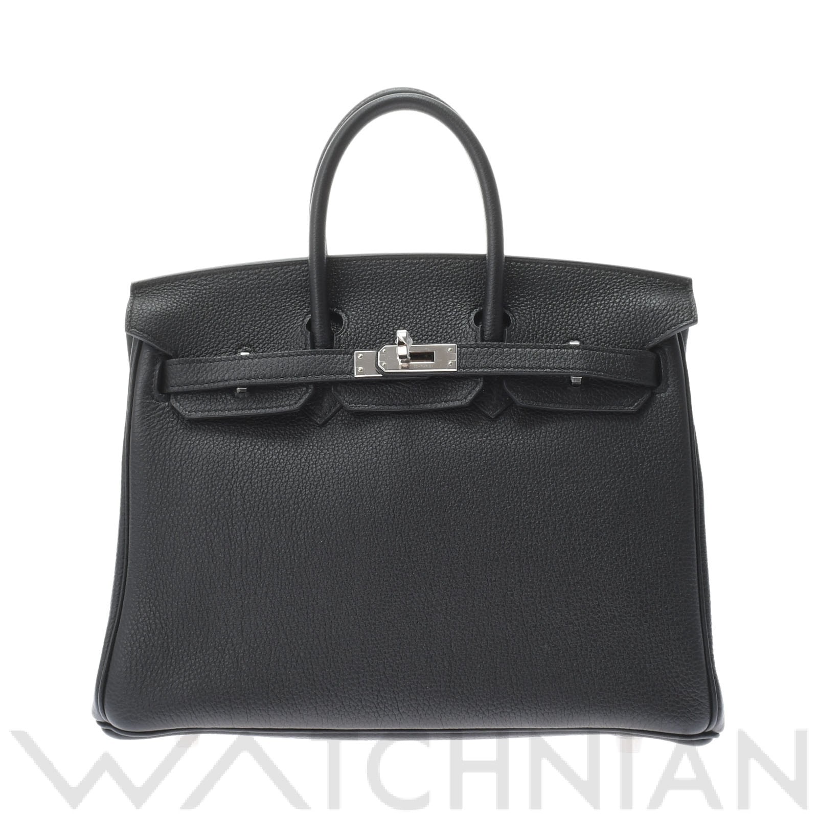 エルメス バーキン 25 ブラック/パラジウム金具 トゴ レディース バッグ 【未使用】【bag】
