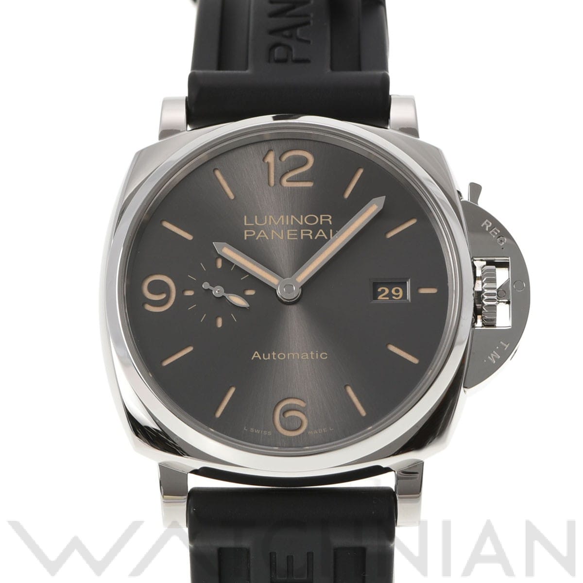 パネライ ルミノール ドゥエ PAM00943 チャコールグレー メンズ 時計 【中古】【wristwatch】