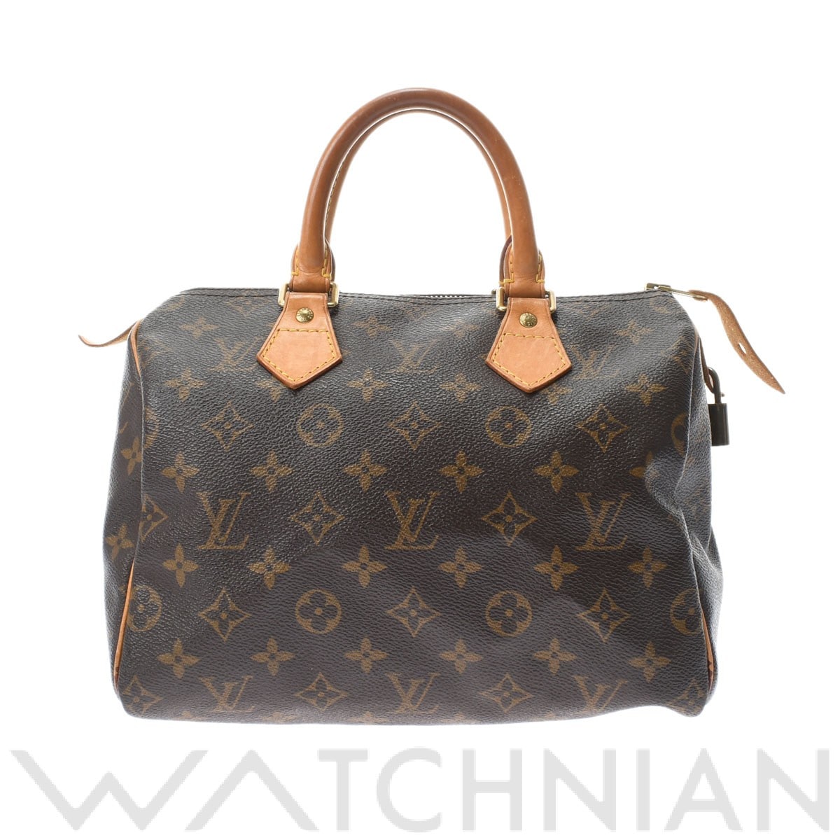ルイ ヴィトン モノグラム スピーディ 25 ブラウン M41528 モノグラムキャンバス レディース バッグ 【中古】【bag】
