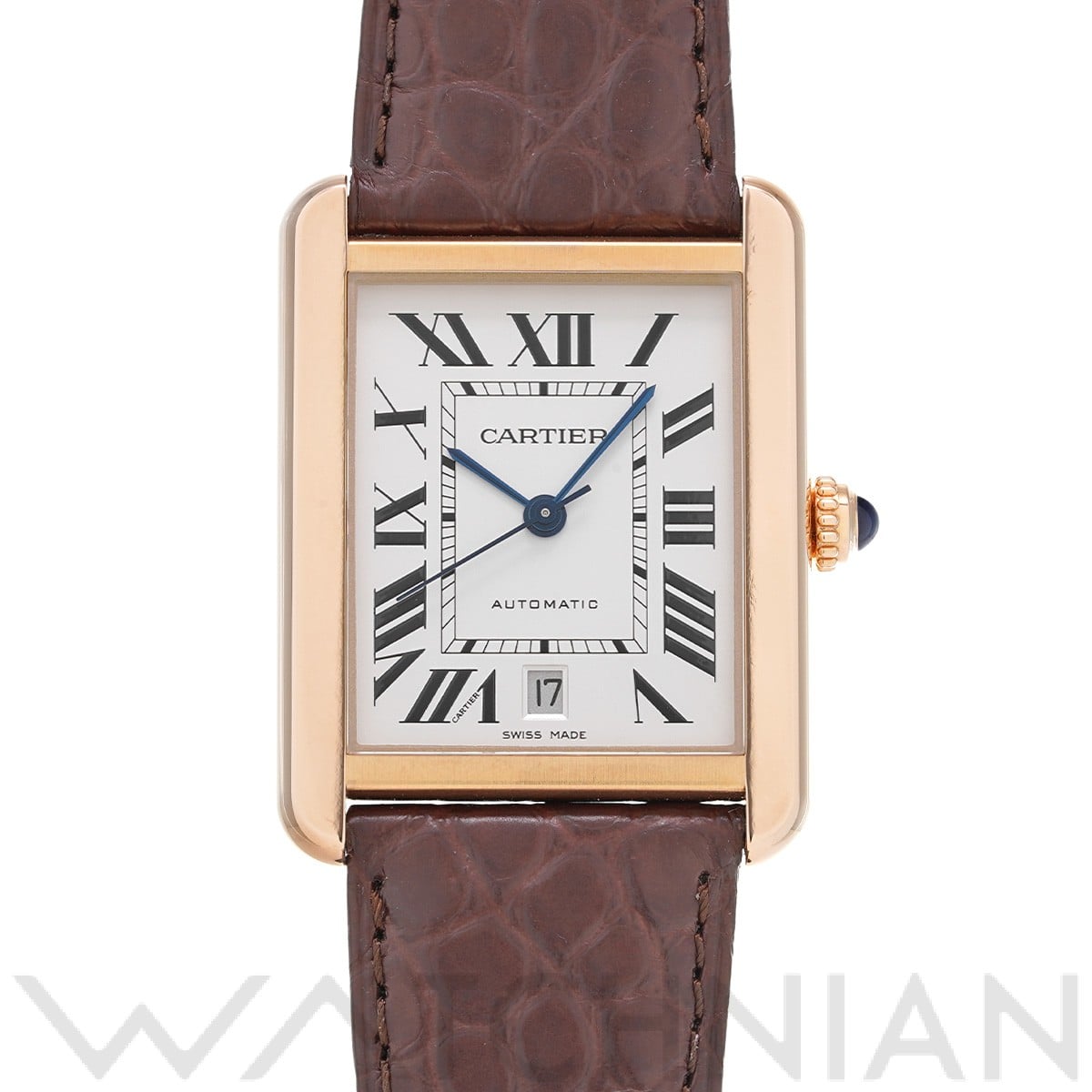 カルティエ タンク ソロ XL W5200026 シルバー メンズ 時計 【中古】【wristwatch】