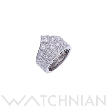 ショーメ ジョゼフィーヌクラウン リング #50 シルバー Pt950プラチナ レディース ジュエリー 【中古】【jewelry】