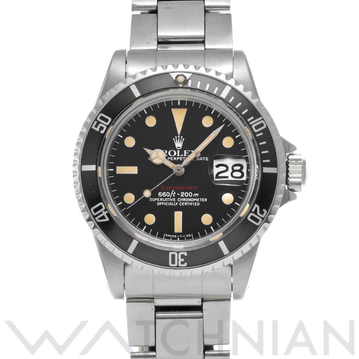 ロレックス サブマリーナ デイト mark6 1680 ブラック メンズ 時計 【中古】【wristwatch】